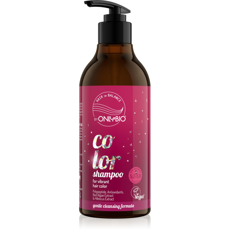 OnlyBio Hair in Balance COLOR Shampoo for vibrant, lasting hair color 400 ml