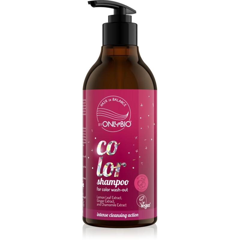 OnlyBio Hair in Balance COLOR Shampoo for color wash-out 400 ml