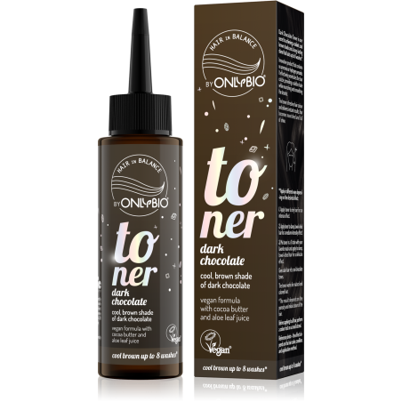 OnlyBio Hair in Balance Toner Dark Chocolate 100 ml ENG