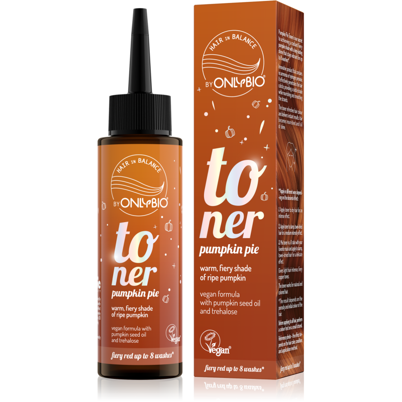 OnlyBio Hair in Balance Toner Pumpkin Pie 100 ml ENG