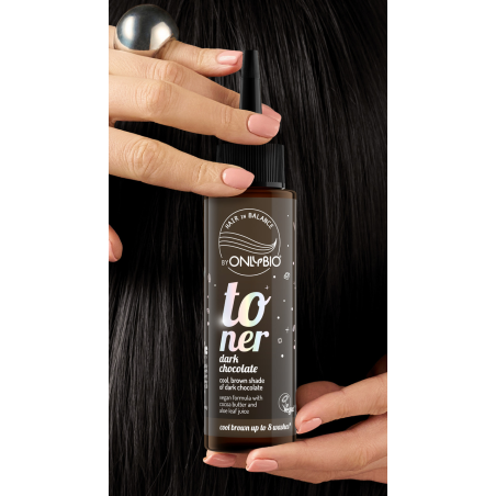 OnlyBio Hair in Balance Toner Dark Chocolate 100 ml ENG