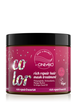 OnlyBio Hair in Balance COLOR Rich repair hair mask treatment 280 ml