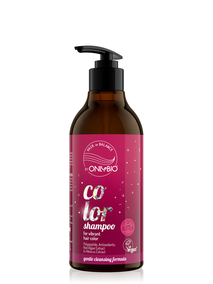 OnlyBio Hair in Balance COLOR Shampoo for vibrant, lasting hair color 400 ml