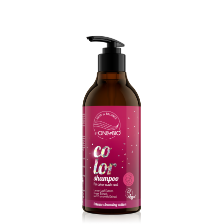 OnlyBio Hair in Balance COLOR Shampoo for color wash-out 400 ml