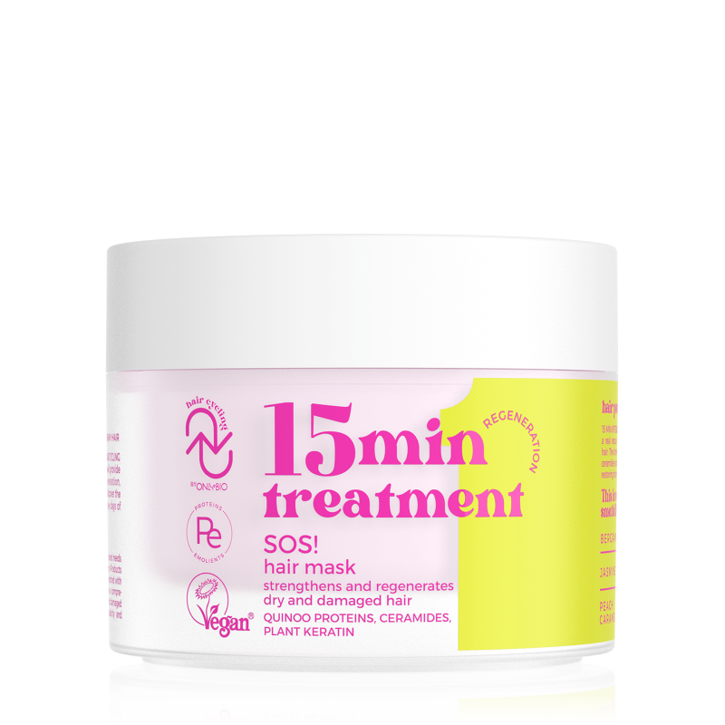 Onlybio Hair Cycling Regeneration 15min treatment SOS! Hair mask 280 ml