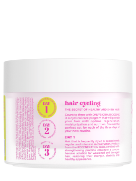 Onlybio Hair Cycling Regeneration 15min treatment SOS! Hair mask 280 ml