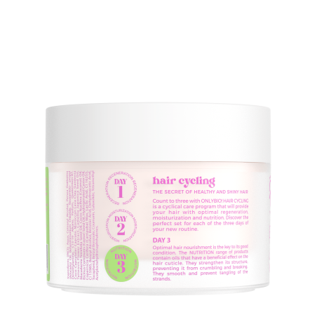 Onlybio Hair Cycling Nutrition 15 min treatment intensely nourishing hair mask 280 ml
