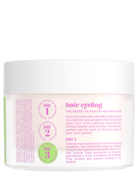 Onlybio Hair Cycling Nutrition 15 min treatment intensely nourishing hair mask 280 ml