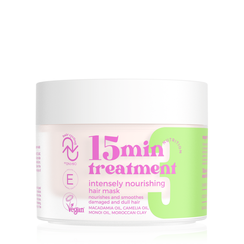 Onlybio Hair Cycling Nutrition 15 min treatment intensely nourishing hair mask 280 ml