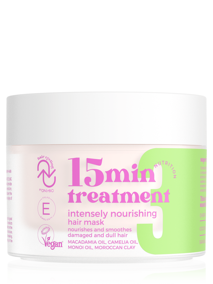 Onlybio Hair Cycling Nutrition 15 min treatment intensely nourishing hair mask 280 ml