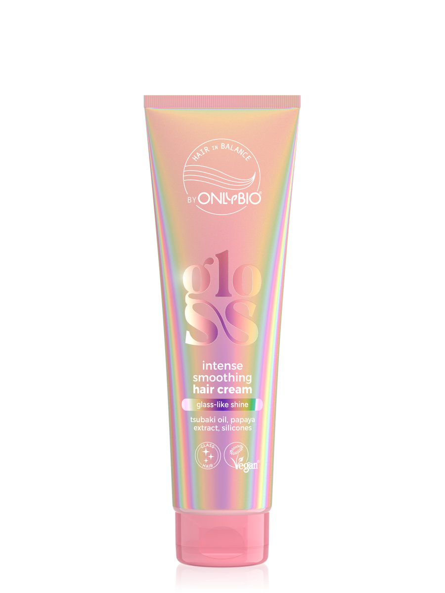 Hair in Balance by ONLYBIO GLOSS Intense Smoothing Hair Cream 150 ml