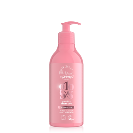 Hair in Balance by ONLYBIO GLOSS smoothing shampoo 400 ml