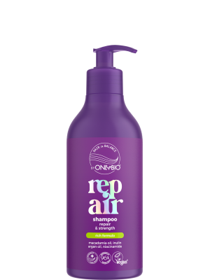 Hair in Balance by ONLYBIO REPAIR shampoo repair & strength 400 ml