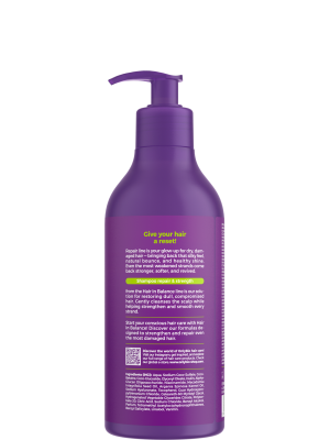 Hair in Balance by ONLYBIO REPAIR shampoo repair & strength 400 ml