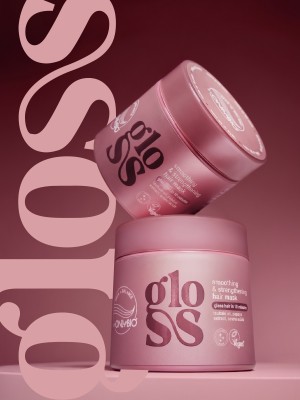 Hair in Balance by ONLYBIO GLOSS smoothing & strengthening hair mask 280 ml