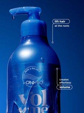 Hair in Balance by ONLYBIO VOLUME volumizing & lightweight shampoo 400 ml