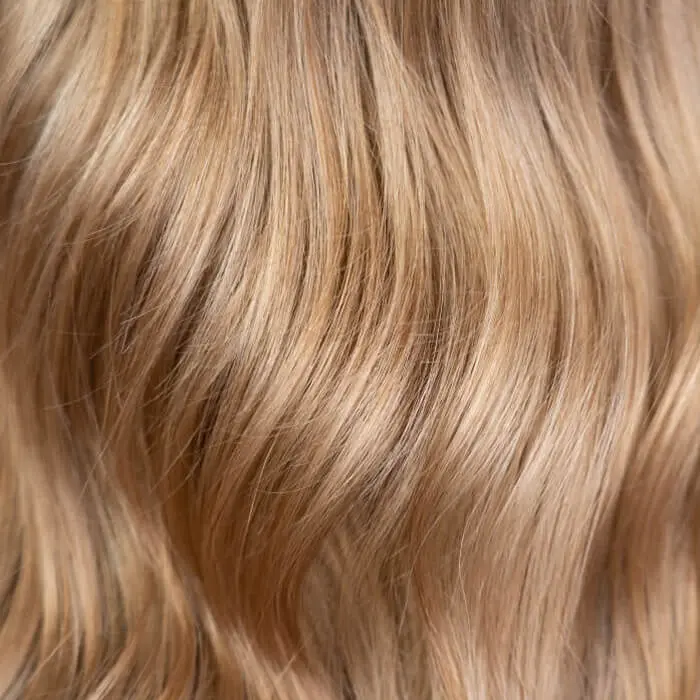 hair after toner application