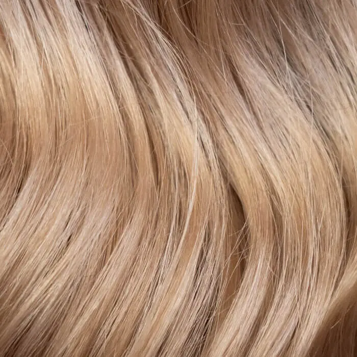 hair after toner application