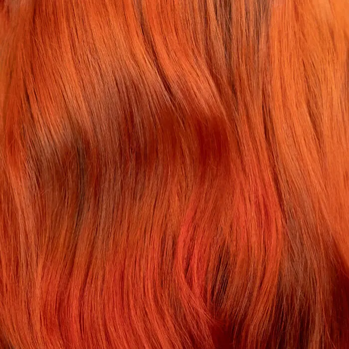 hair after toner application