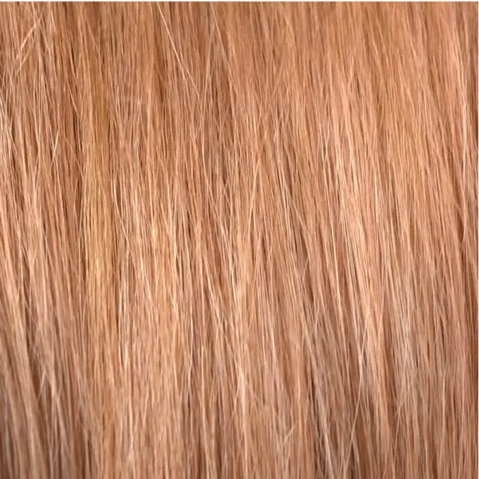 hair after toner application