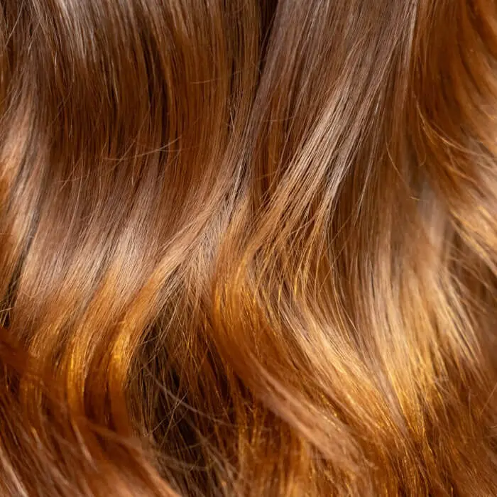 hair after toner application