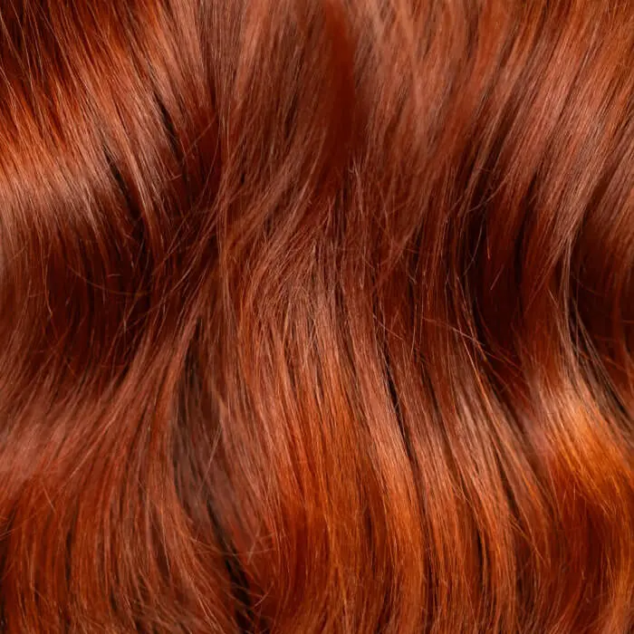 hair after toner application