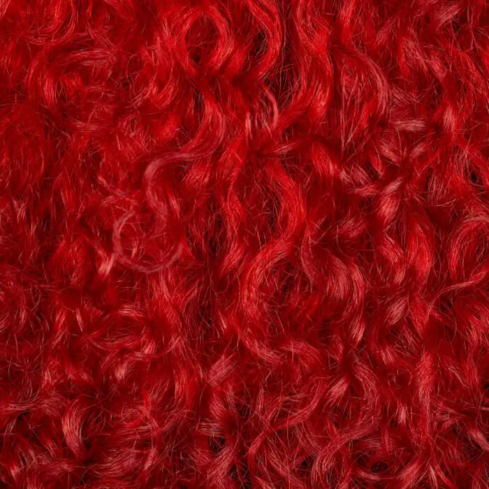 hair after toner application