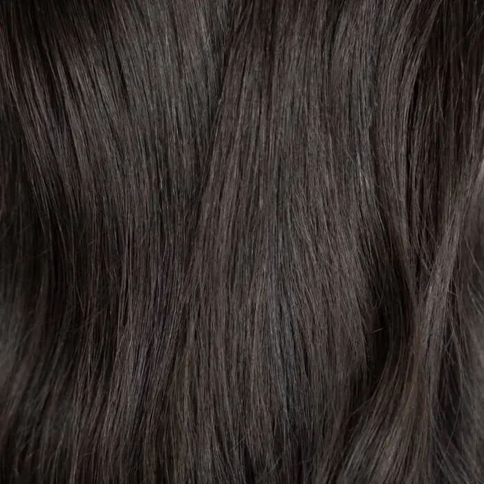 hair after toner application